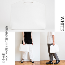 Load image into Gallery viewer, Flat minimal leather bag